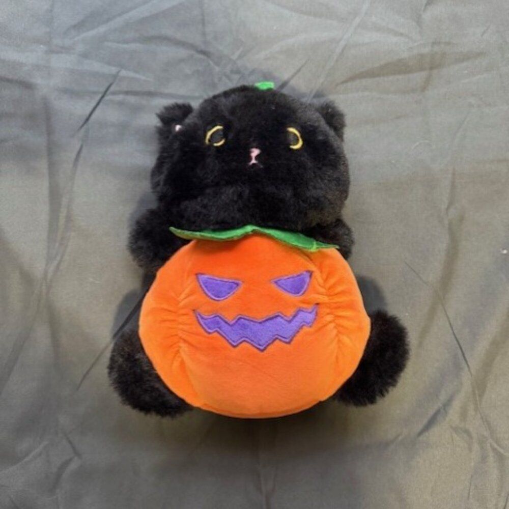 Festive Holiday Set of 4 Stuffed Animals - Halloween, Birthday and Christmas